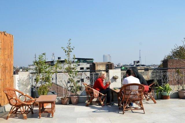 Hare Krishna Main Bazar Hotel Ню Делхи Екстериор снимка